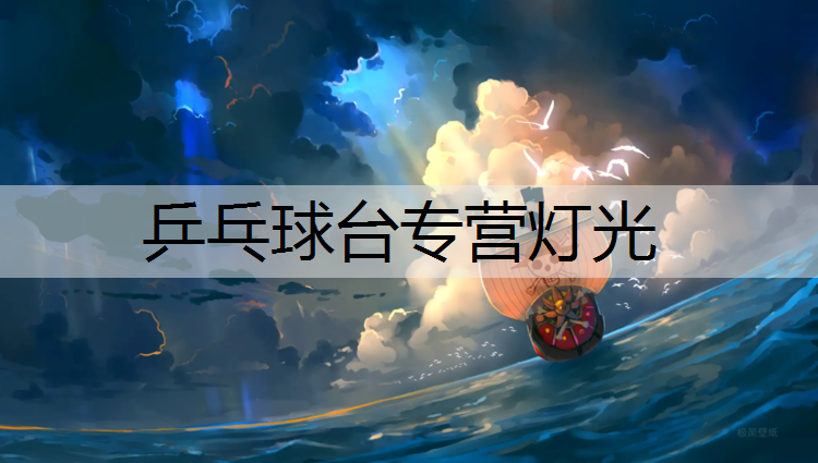 乒乓球台专营灯光